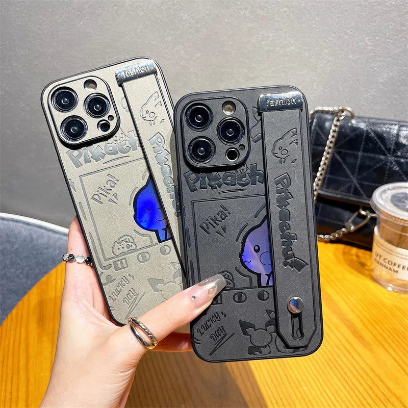 Poké Laser Leather iPhone Case